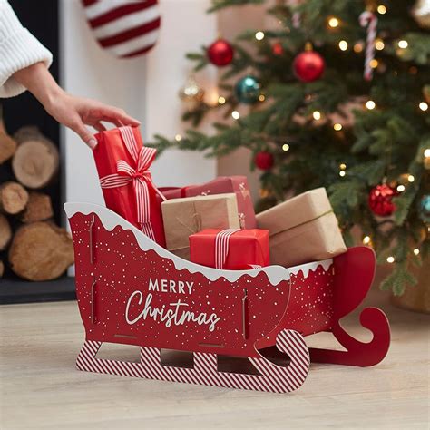 christmas present sleigh